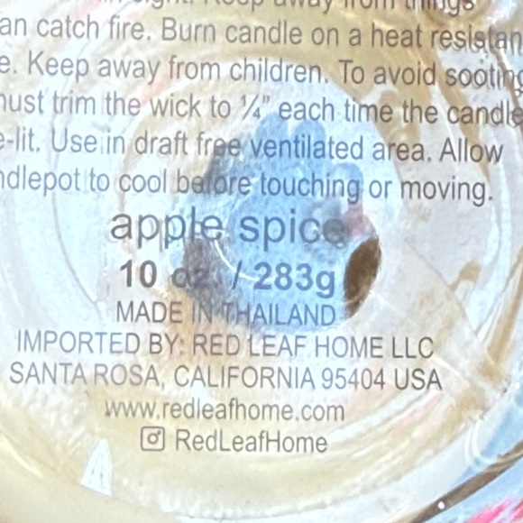 Fall Candle w Cat - Picture 2 of 2